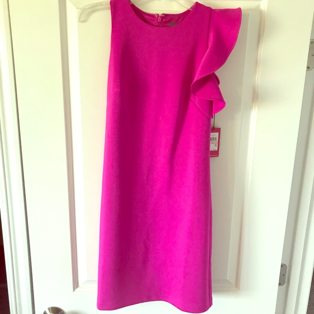 Vince Camuto Short Dress - fuschia color size 2